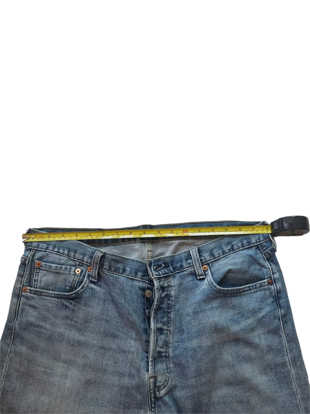 Levi's 501 Original Straight Leg Light Wash Jeans 36x36